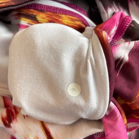 Lululemon Wunder Under Pant III Full-On LuxtremePigment Wind Berry Rumble Multi - Picture 7 of 7